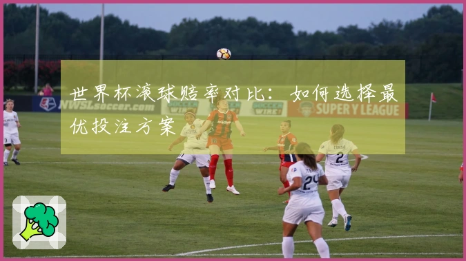 世界杯滚球赔率对比：如何选择最优投注方案